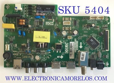 MAIN FUENTE PARA TV KODAK / NUMERO DE PARTE 02-SH893A / TP.MS3393.PB786 / B16043623-0A01395 / 32D1500 / MODELO 32E200S